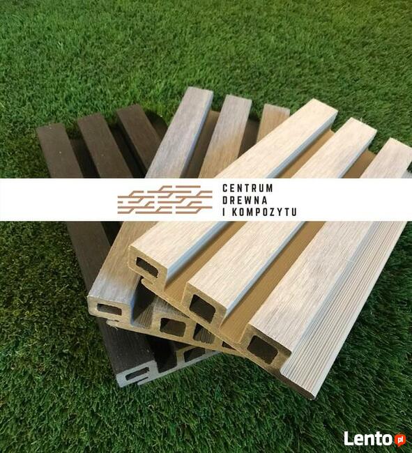 Deski elewacyjne kompozytowe Ultrashield UH46 przestrzenne