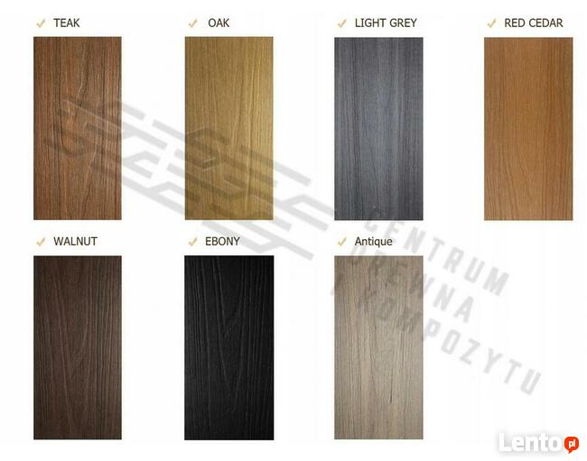 Deski elewacyjne kompozytowe Ultrashield UH46 przestrzenne