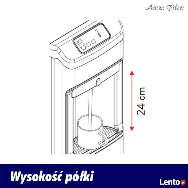 Dystrybutor wody do biura