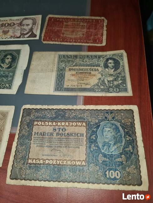 Stare banknoty zabytek