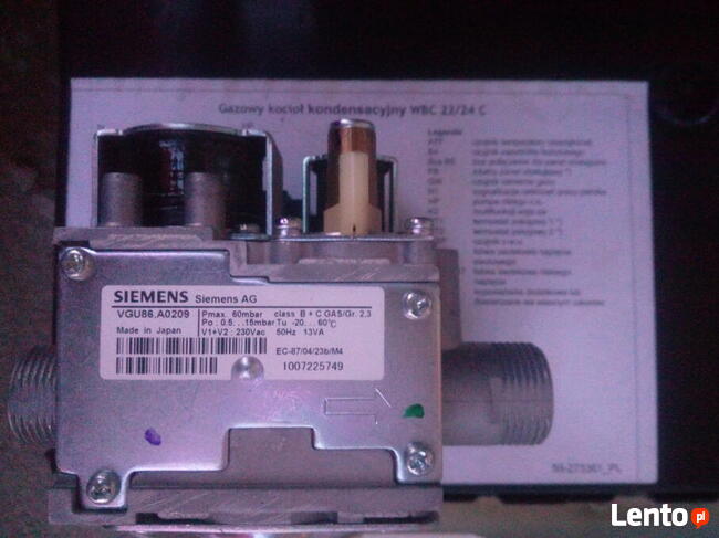 Brötje WBC 22-24 C EcoTherm Plus Kocioł gazowy części