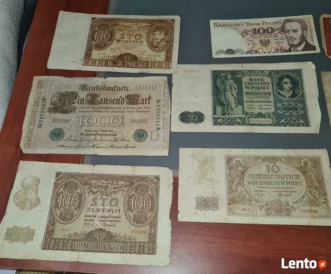 Stare banknoty zabytek