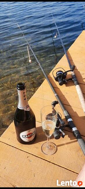 Działka budowlana linią brzegową prywatne jezioro plaża