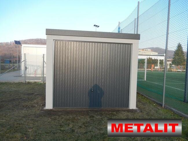 Garaże Stalowe Tynkowane