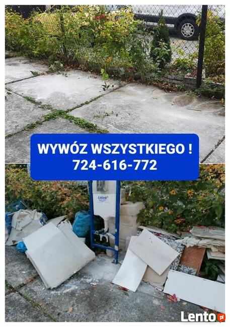 WYWÓZ ODBIÓR MEBLI GRUZU Opróżnianie Mieszkań Piwnic