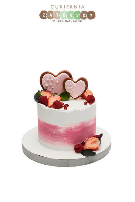 Walentynki Tort z dostawą Kraków Prezent