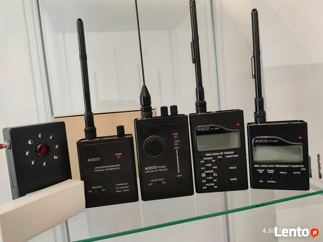 Wykrywanie podsłuchów, kamer i lokalizatorów GPS.