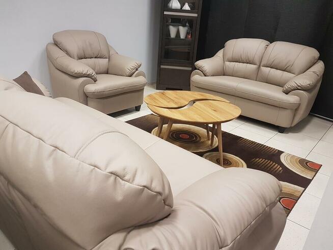 Elegancki komplet Tajfun 100% skora naturalna