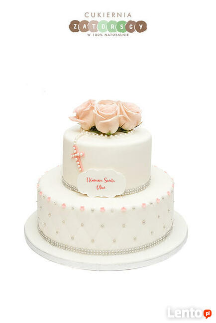 Torty komunijne naturalne Cukiernia dostawa do domu Kraków