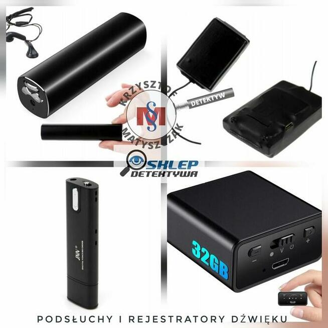 Podsłuchy Sklep Warszawa. Detektywistyczne Akcesoria SPY