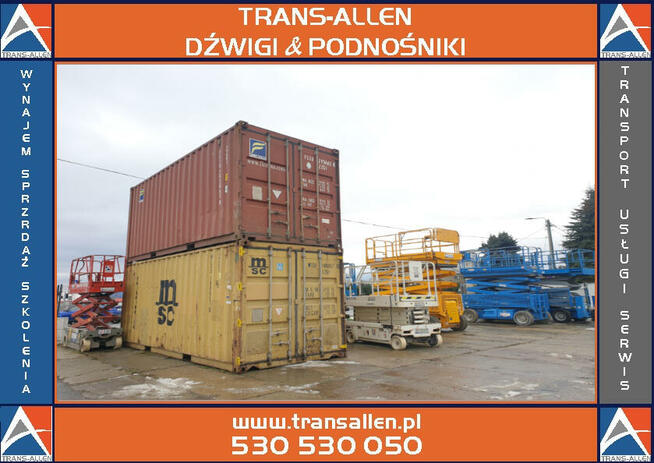 Wynajem kontenerów morskich Sanok