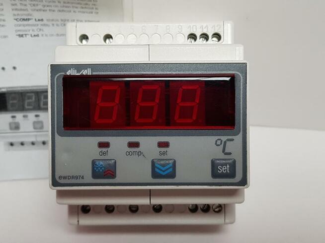 Elektroniczny regulator/sterownik chłodniczy EWDR974 ELIWELL