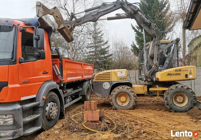 Ziemia ogrodowa, piasek, żwir, Łódź Rąbień Stryków i okolice