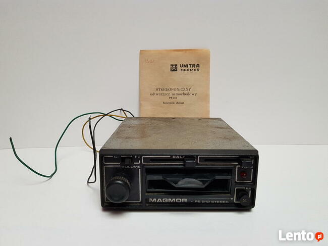 Odtwarzacz samochodowy MAGMOR - UNITRA PS 212 stereo