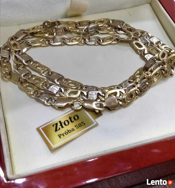 Złoty łańcuch Cartier 585 14K