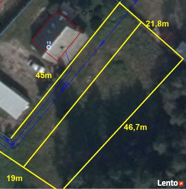 Działka 1100m2 Czarne Błoto - warunki zabudowy