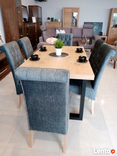 Krzesła CHESTERFIELD NEW 8szt - Tkanina -OD RĘKI!! PRODUCENT