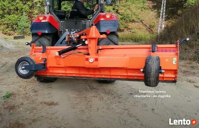 Równiarka terenu - niwelator hydrauliczny do ciągnika ZGT-25