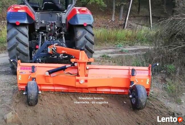 Równiarka terenu - niwelator hydrauliczny do ciągnika ZGT-25