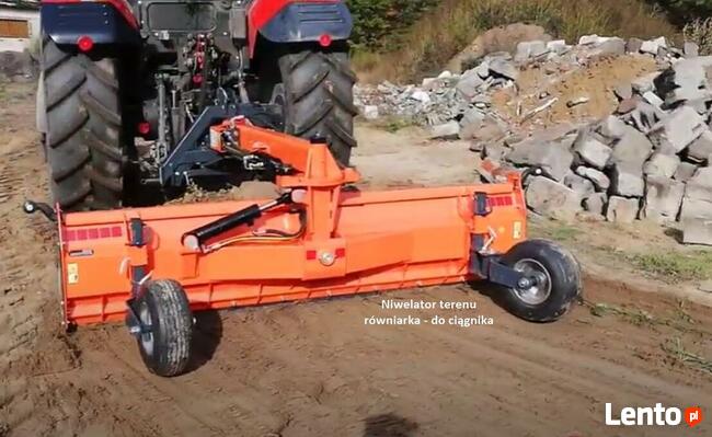 Równiarka terenu - niwelator hydrauliczny do ciągnika ZGT-25