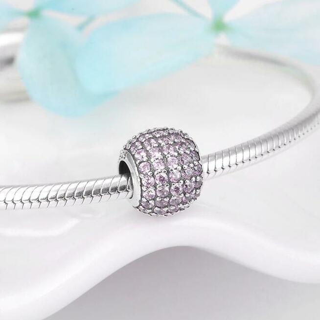 Pandora Charms zawieszka gwiazdy księżyc noc fasetka szkło m