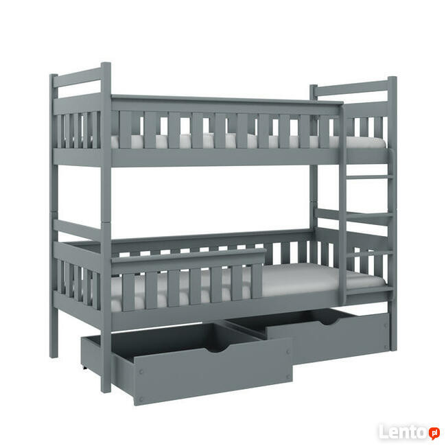 Łóżko piętrowe 2- osobowe Tezo 80x160