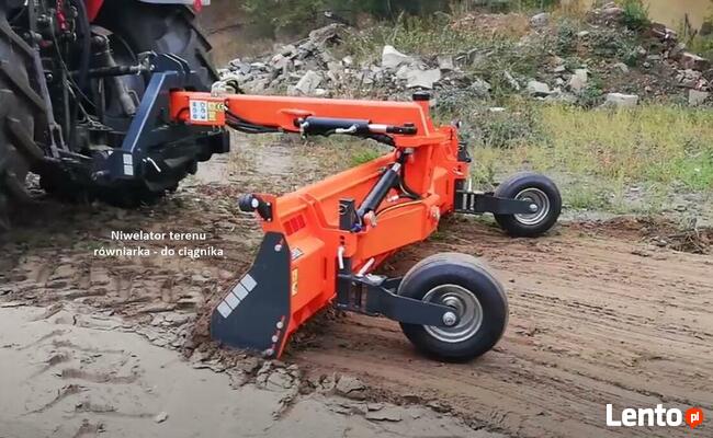 Równiarka terenu - niwelator hydrauliczny do ciągnika ZGT-25
