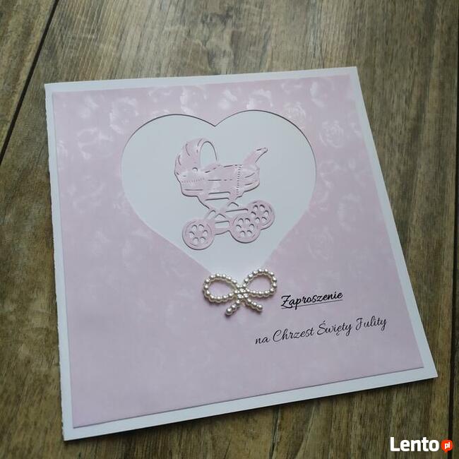 Zaproszenia na chrzest święty