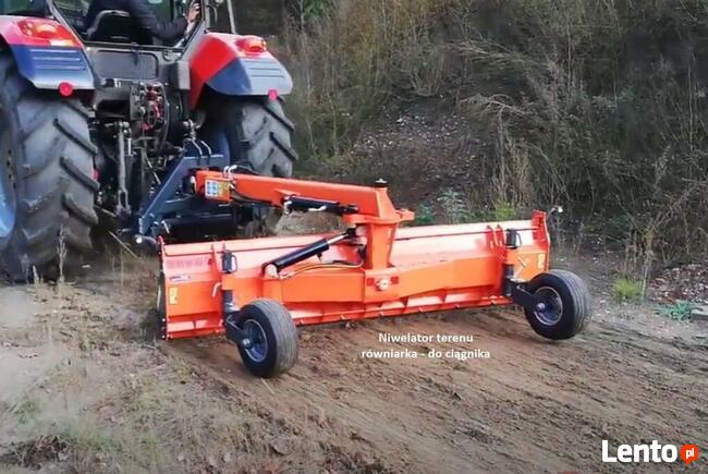 Równiarka terenu - niwelator hydrauliczny do ciągnika ZGT-25