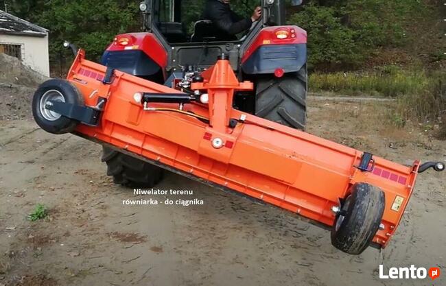 Równiarka terenu - niwelator hydrauliczny do ciągnika ZGT-25