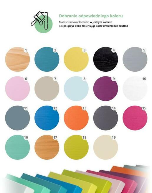 Łóżko piętrowe 2- osobowe Senso 90x190