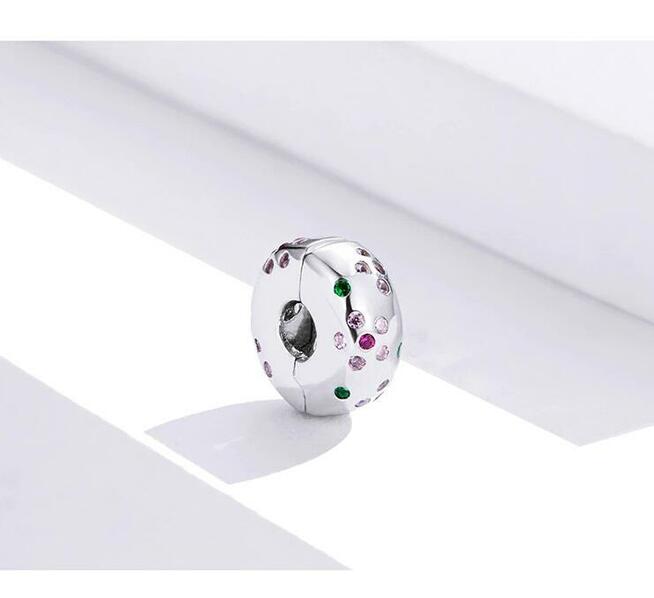 Pandora Charms zawieszka gwiazdy księżyc noc fasetka szkło m