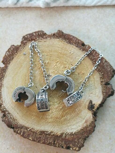 Pandora Charms zawieszka gwiazdy księżyc noc fasetka szkło m