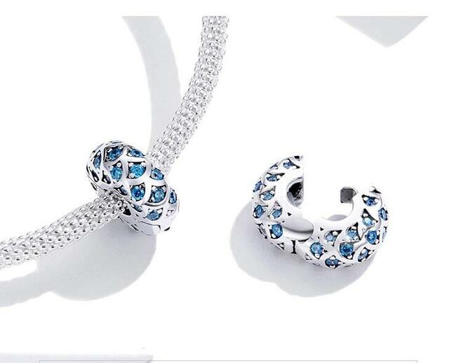 Pandora Charms zawieszka gwiazdy księżyc noc fasetka szkło m