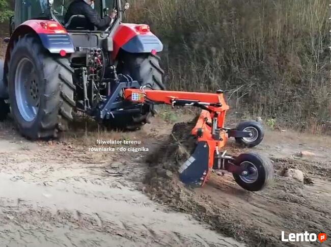 Równiarka terenu - niwelator hydrauliczny do ciągnika ZGT-25