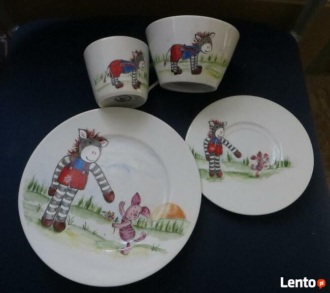 ręcznie zdobiona porcelana