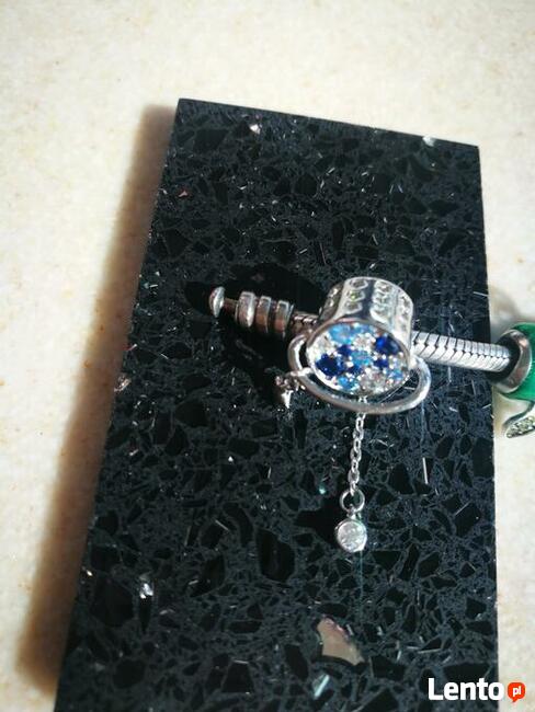 Pandora Charm zawieszka baletnica elf wróżka koral