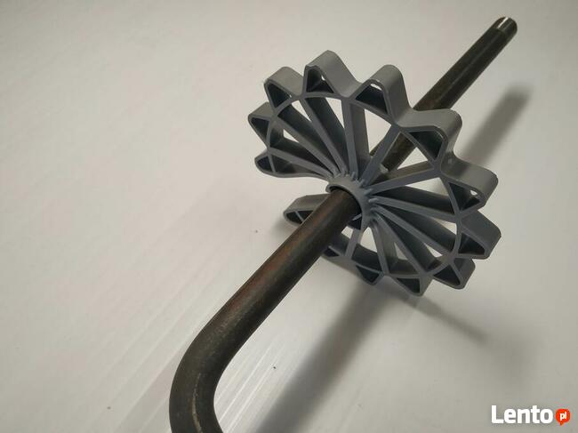 Dystans zbrojenia gwiazdka otulina 20mm pręt 4-12mm