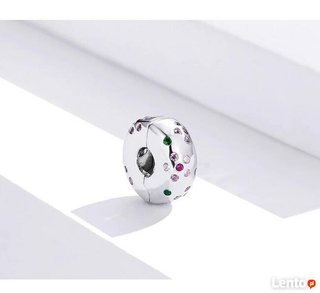 Pandora Charm zawieszka baletnica elf wróżka koral