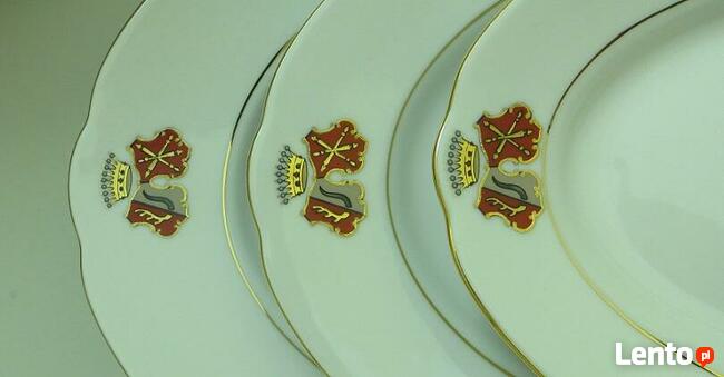 ręcznie zdobiona porcelana