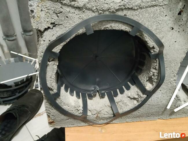 Zaślepka do płyt komorowych stropowych kanałowych zatyczka