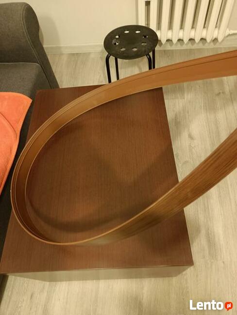 Listwa maskująca do karnisza brązowa maskownica 243 cm