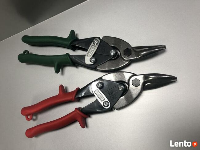 DEKARZU !!! Nożyce lotnicze do cięcia blachy-lewe - MIDWEST