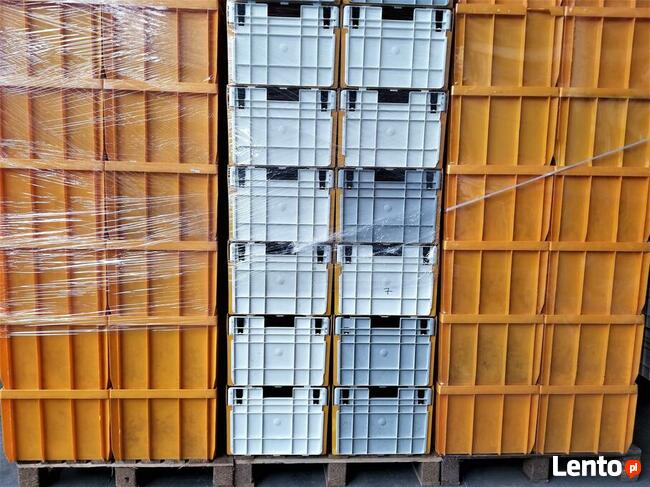 Pojemnik Plastikowy Kuweta Skrzynka Magazynowy Transportowy