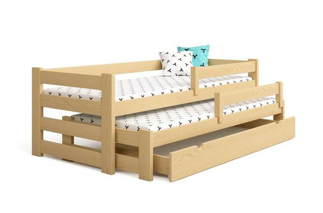 Drewniane łóżko dla dziecka MARGARET polska produkcja