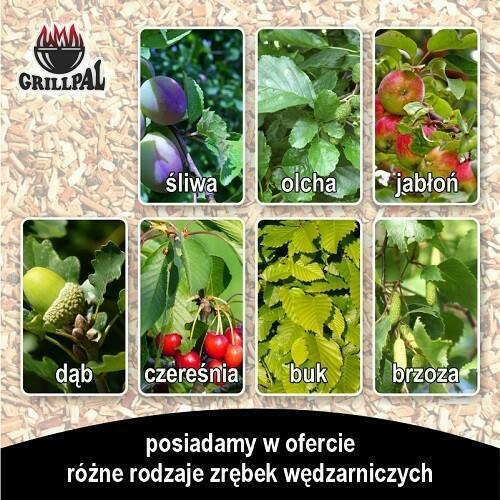 Zrębki wędzarnicze OLCHA-BUK KL-10/60L GRILLPAL