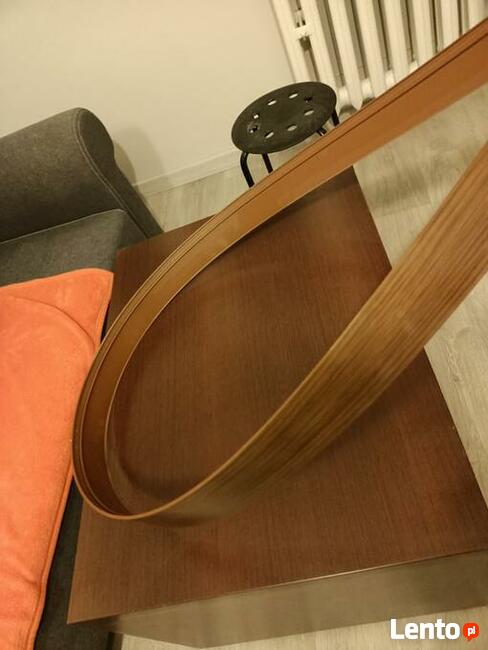 Listwa maskująca do karnisza brązowa maskownica 243 cm