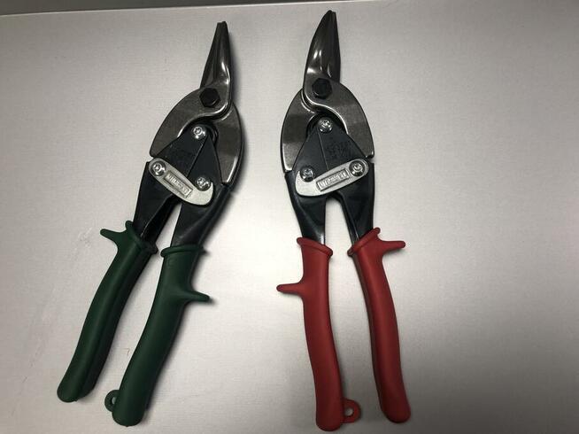 DEKARZU !!! Nożyce lotnicze do cięcia blachy-lewe - MIDWEST