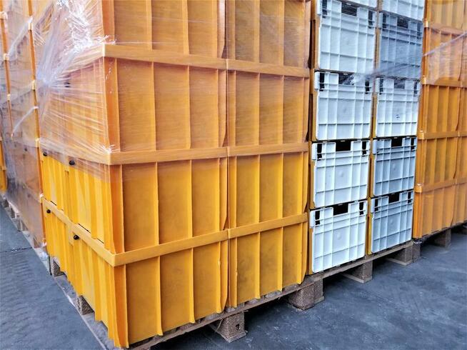 Pojemnik Plastikowy Kuweta Skrzynka Magazynowy Transportowy