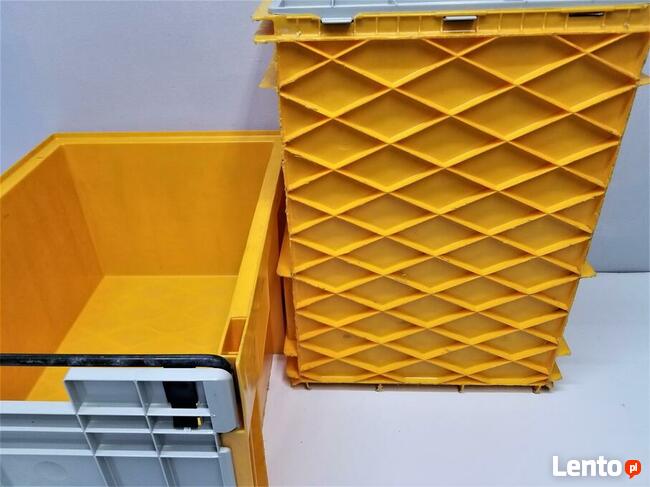 Pojemnik Plastikowy Kuweta Skrzynka Magazynowy Transportowy